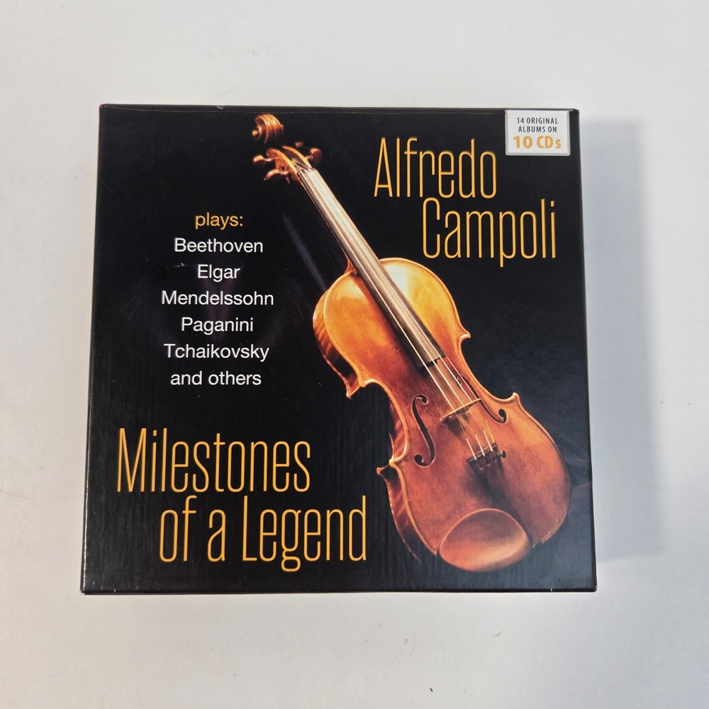 Alfredo Campoli Milestones of a Legend 10 CD Box Set Documents Intense Media VG+